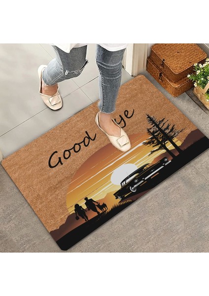 Good Bye Gün Batımı Kapı Önü Paspası 45X70CM