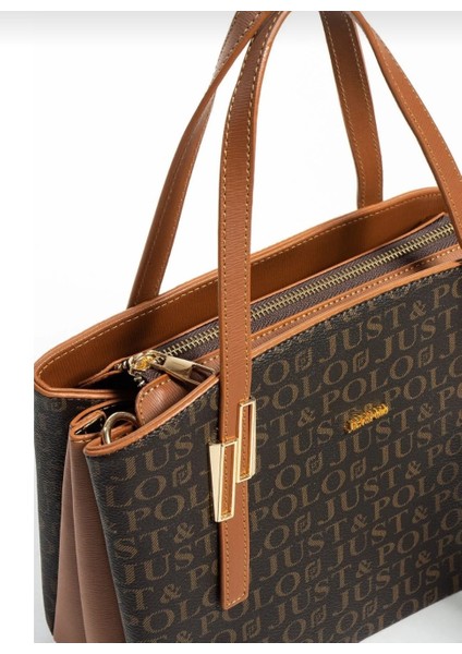 Kadın Kahve-Taba Orta Boy El ve Omuz ÇANTASI-2066 modelleri