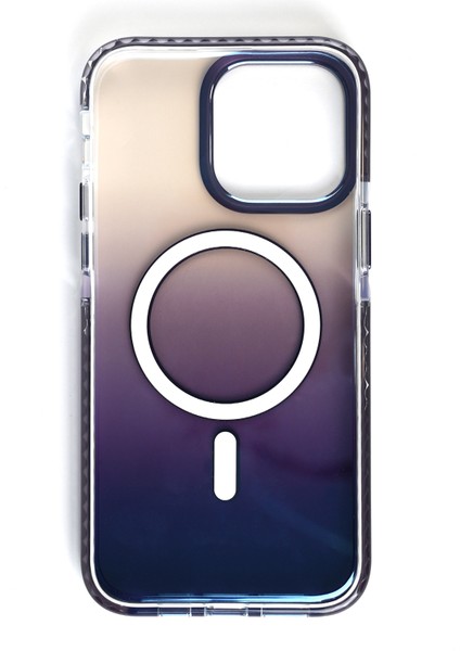 iPhone 13 Pro Kılıf Magsafe Uyumlu Renk Geçişli Darbe Emici Degrade Kapak modelleri