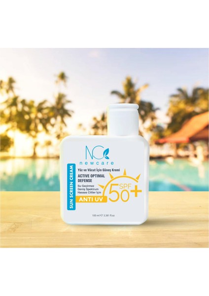 New Care Güneş Kremi 50 Spf 100 ml