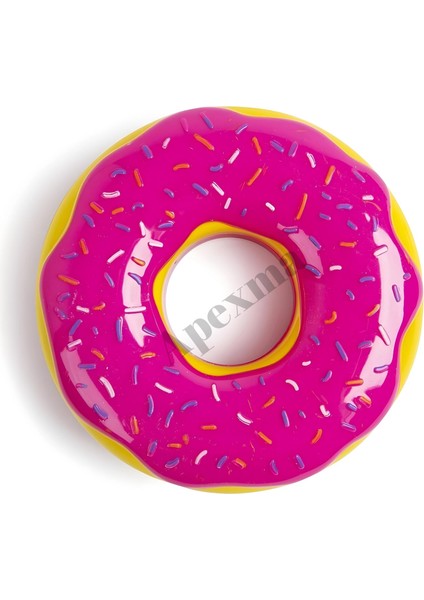 Kız Çocukları Için Sürülebilir Donut Şekilli 2 Katlı Makyaj Seti - Eğitici Güzellik Oyuncak - Kızlar Için Eğitici Donut Makyaj Set