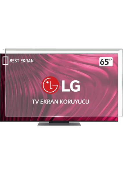 Best Ekran  Lg 65QNED86T6A Tv Ekran Koruyucu - Lg 65" Inç Ekran Koruyucu