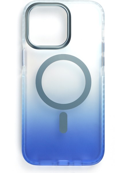 iPhone 13 Pro Max Kılıf Magsafe Uyumlu Renk Geçişli Darbe Emici Degrade Kapak