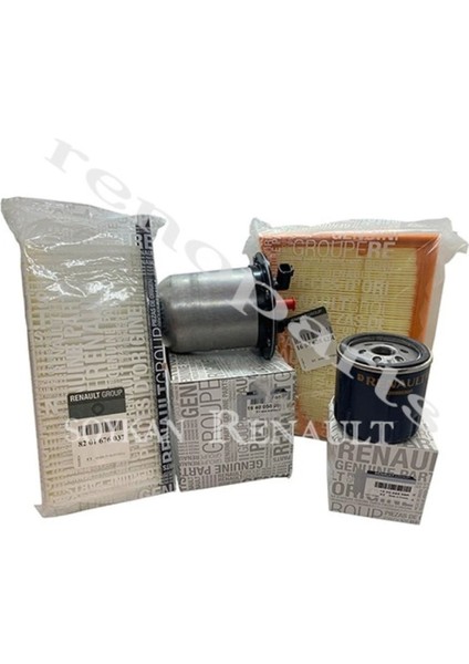 Renault Maıs Kango 2 1.5 Dci Yağ Bakım Seti Filtre Seti