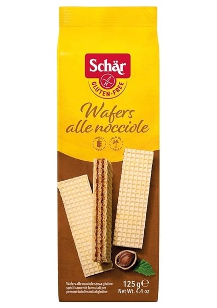 Wafers Alle Nocciole 125G Fındıklı Gofret (6 Adet)