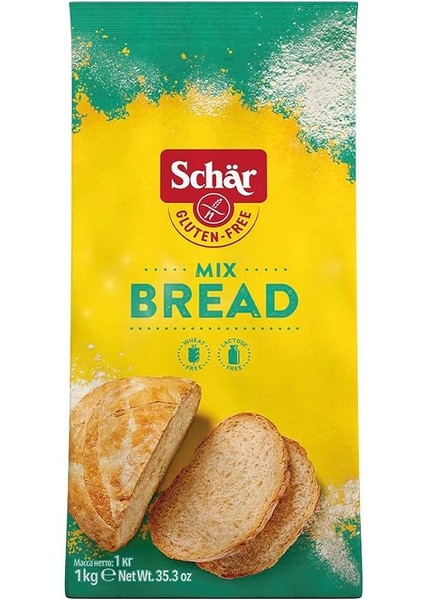 Mix B 1000 gr Ekmek Unu - Schar Penne Kalem Makarna 250 gr - Schar Pan Blanco Dilimli Ekmek