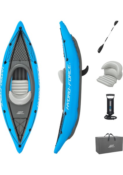 Cove Champion X1 Kayak: 2,75 M x 81 Cm, Pvc Malzeme, 8.81 kg