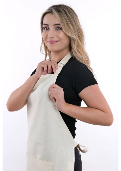Simple Ayar Askılı Mutfak Önlüğü