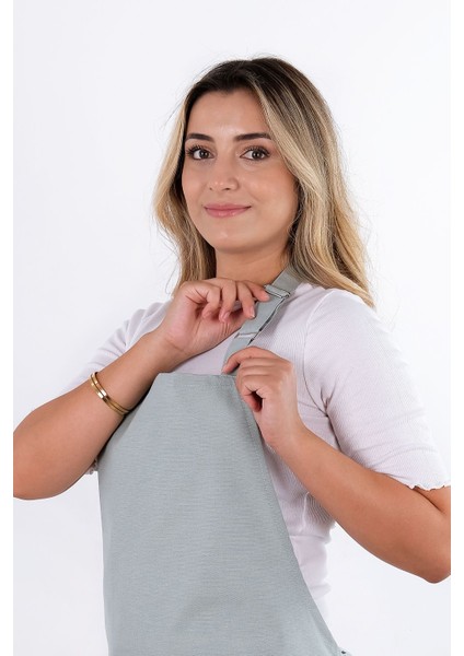 Simple 3'lü Set Ayar Askılı Mutfak Önlüğü Seti (Eldiven, Tutacak) modelleri