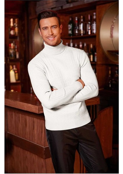 Metropol Balıkçı Yaka Erkek Triko Kazak fiyatları