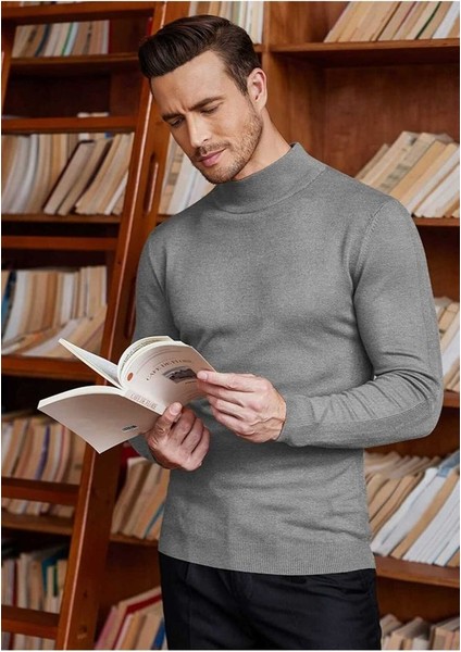 Balıkçı Yaka Erkek Triko Kazak