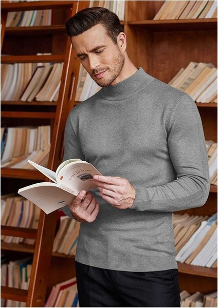 Sow Y. Balıkçı Yaka Erkek Triko Kazak