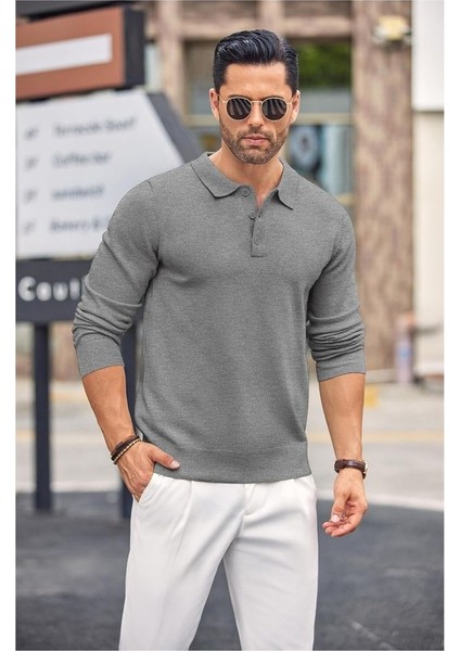 Maicon Polo Yaka Erkek Triko Sweater