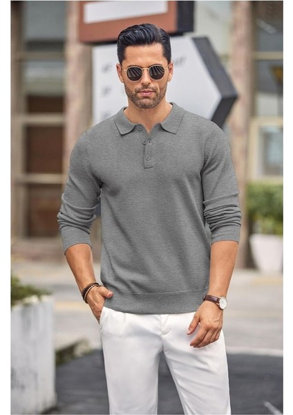 Maicon Polo Yaka Erkek Triko Sweater fırsatları