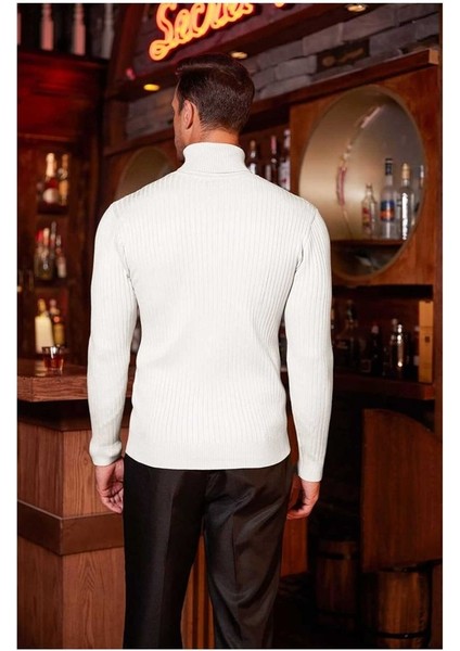 Metropol Balıkçı Yaka Erkek Triko Kazak modelleri