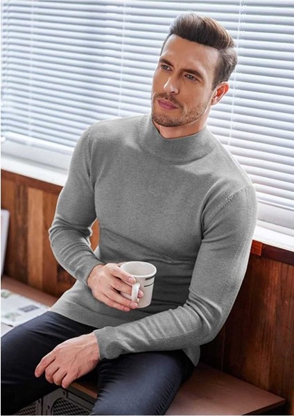 Balıkçı Yaka Erkek Triko Kazak fiyatları