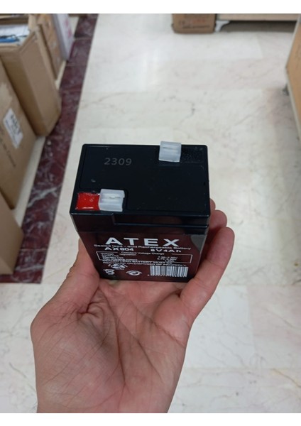 6 Volt 4 Amper Kuru Tip Akü Hizli Kargo / 6V 4AH Işıldak Fener Kamp Lamba Aydınlatma Aküsü Pili
