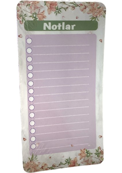 Tarihsiz Notlar Günlük Planlayıcı 50 Yaprak 10 x 19 cm