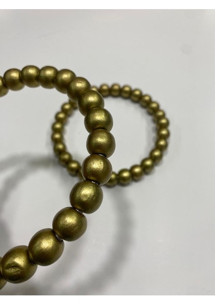 Ahşap Boncuklu Yuvarlak Çanta Sapı 12 cm fiyatları