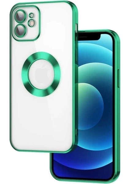 Iphone 11 Uyumlu Kılıf Kamera Korumalı Logo Gösteren Omega Kapak