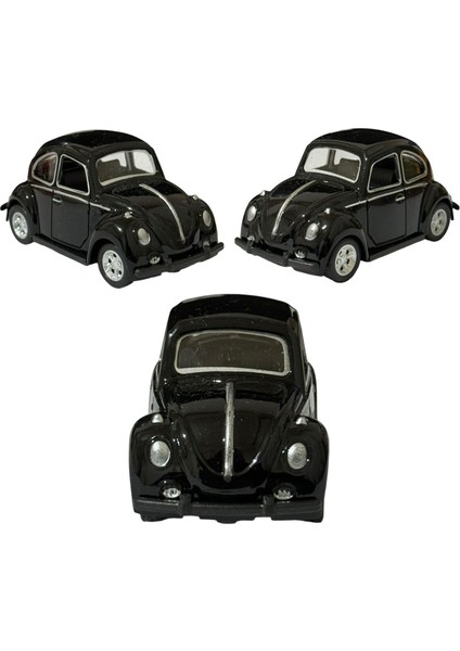 Metal Çek Bırak Mini Vosvos Araba 8 cm Hediye Koleksiyon
