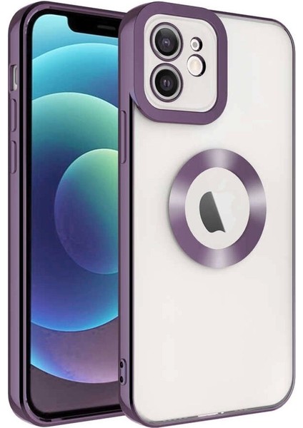 Iphone 11 Uyumlu Kılıf Kamera Korumalı Logo Gösteren Omega Kapak