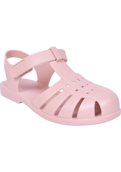S10288 Clasica Velcro Pembe Çocuk Sandalet