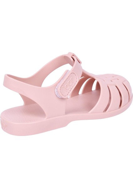 S10288 Clasica Velcro Pembe Çocuk Sandalet