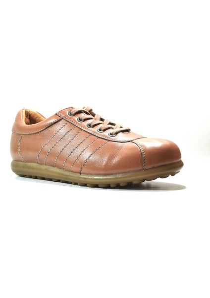 8106 Deri Taba Bağlı Casual Ayakkabı