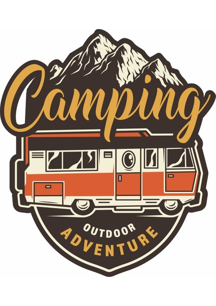 Off Road Camping Adventure Kamp Offroad Sticker 01789
