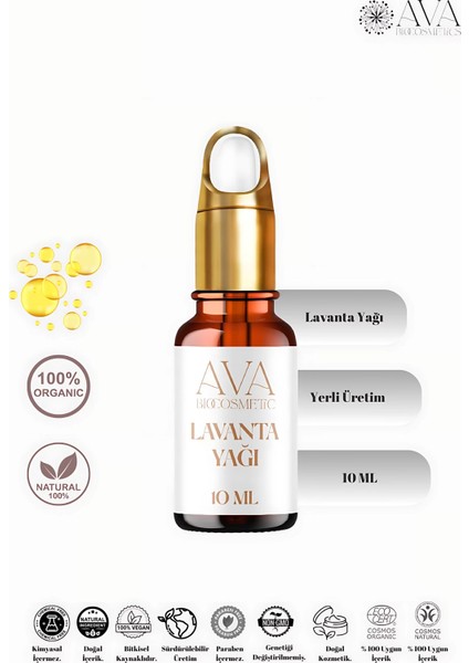 Ava Bio Cosmetics Ava %100 Doğal Lavanta Yağı