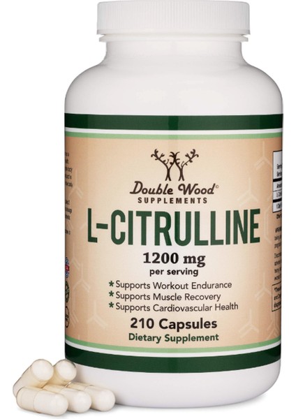 L Citrulline Capsules 1 200MG Per Serving 210 Capsul