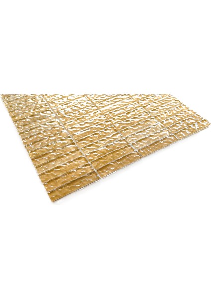 Mutfak Tezgah Arası, Havuz, Banyo ve Yaşam Alanlarının Tüm Yüzeyleri Için Cam Mozaik. Cam Ölçüsü: 15X73 Mm. File Ölçüsü: 30X30 Cm. Renk: Taba (1 Koli=11 File Karo=1m2 Fiyatıdır)