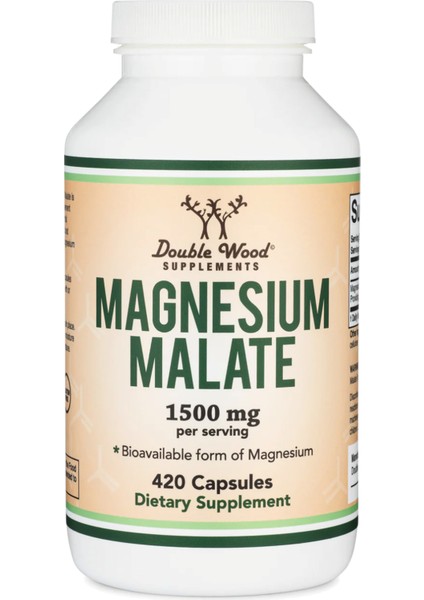 Magnesium Malate 1500MG 420 Capsul.OZELSPORCUGIDALARIN'DAN