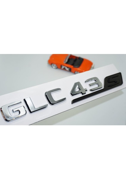 Glc 43S Bagaj Krom Siyah Abs Yazı Logo Benz Ile Uyumlu