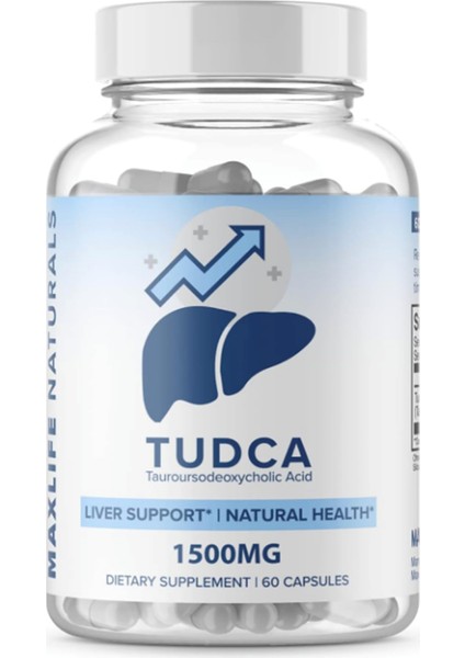 Maxlıfe Naturals Tudca 1500MG - 60 Capsules