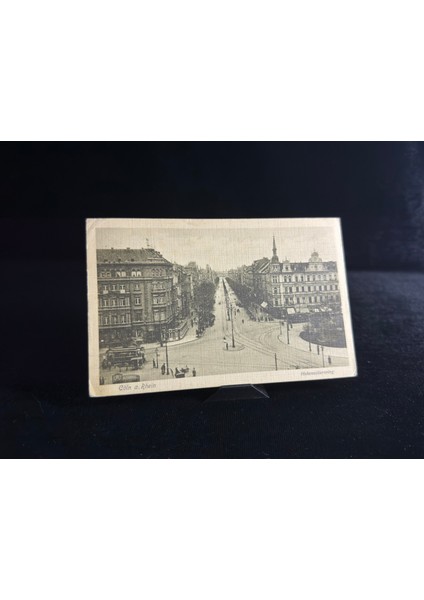 Almanya Köln Kartpostal Cöln Am Rhein Hohenzollernring