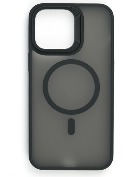 iPhone 13 Pro Max Kılıf Magsafe Uyumlu Kamera Çıkıntılı Mat Lüx Kapak