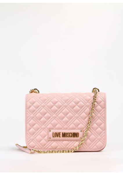 Love Moschino Pudra Kadın 19X26X9 cm Omuz Çantası JC4000PP1HLA0608