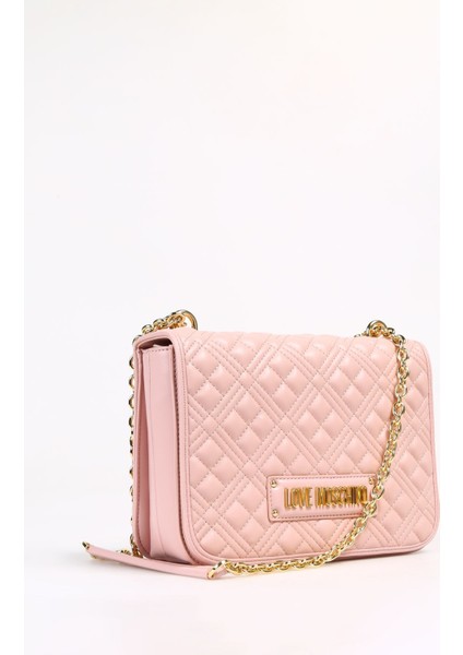 Love Moschino Pudra Kadın 19X26X9 cm Omuz Çantası JC4000PP1HLA0608