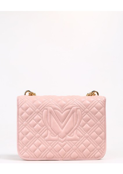 Love Moschino Pudra Kadın 19X26X9 cm Omuz Çantası JC4000PP1HLA0608