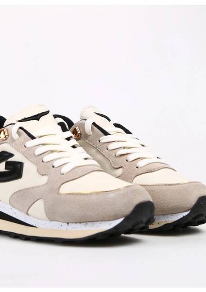 Kum - Beyaz Kadın Süet Sneaker Wen 0154