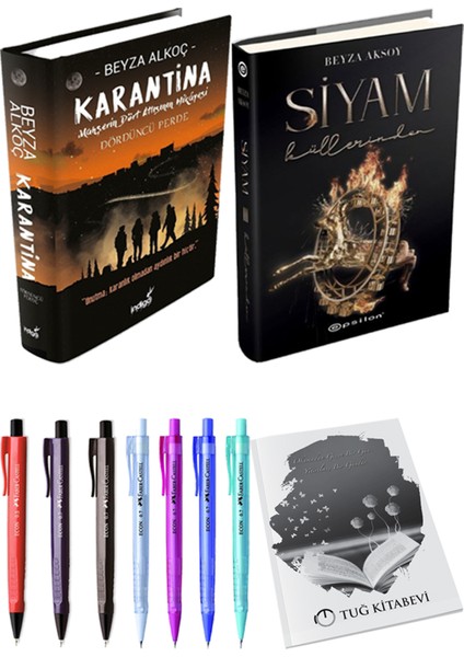 Karantina 4-Siyam 3 + Kalem + Not Defteri