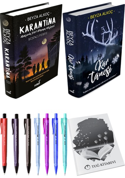 Karantina 5 - Kar Tanesi + Kalem + Not Defteri