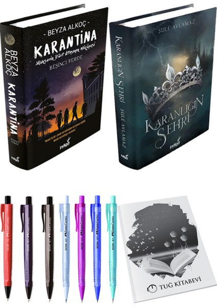 Karantina 5 - Karanlığın Şehri 1 + Kalem + Not Defteri