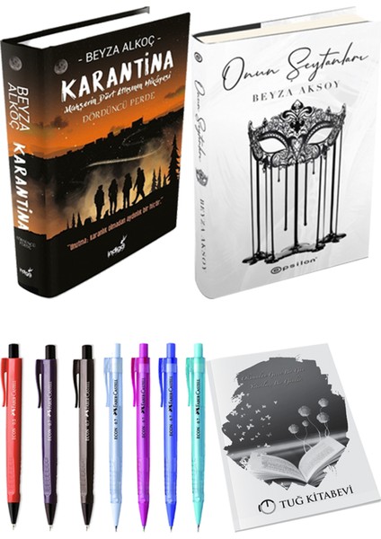 Karantina 4-Onun Şeytanları + Kalem + Not Defteri