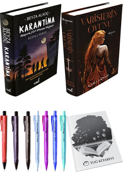 Karantina 5 - Varislerin Oyunu + Kalem + Not Defteri