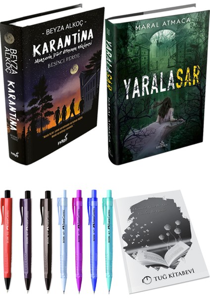 Karantina 5 - Yaralasar 2 + Kalem + Not Defteri