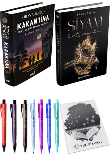 Karantina 5 - Siyam 3 + Kalem + Not Defteri