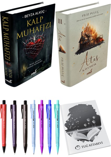 Kalp Muhafızı 1 - Ateş Kavuşmak 3 + Kalem + Not Defteri